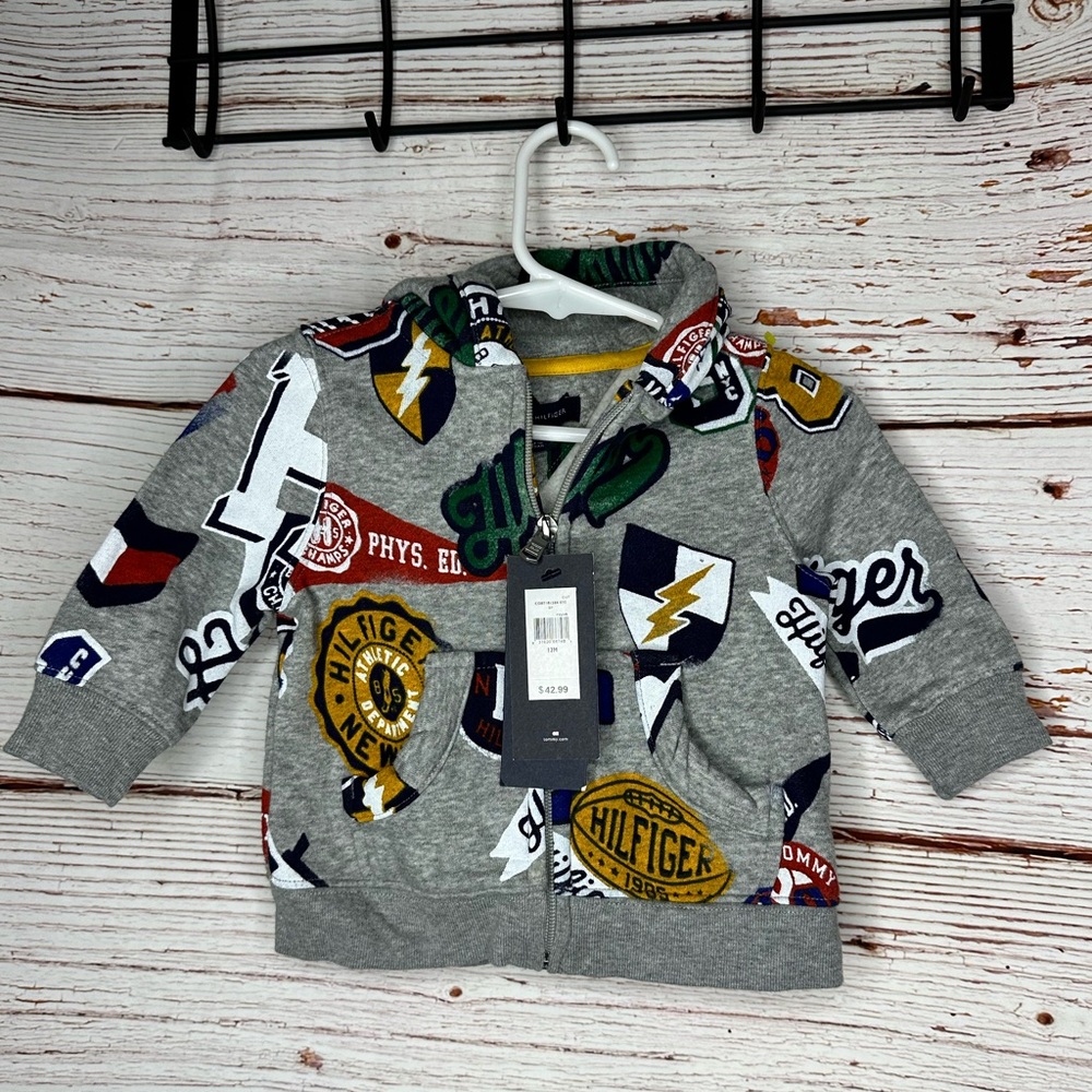 Tommy Hilfiger Varsity Graphic Hoodie 12 Months